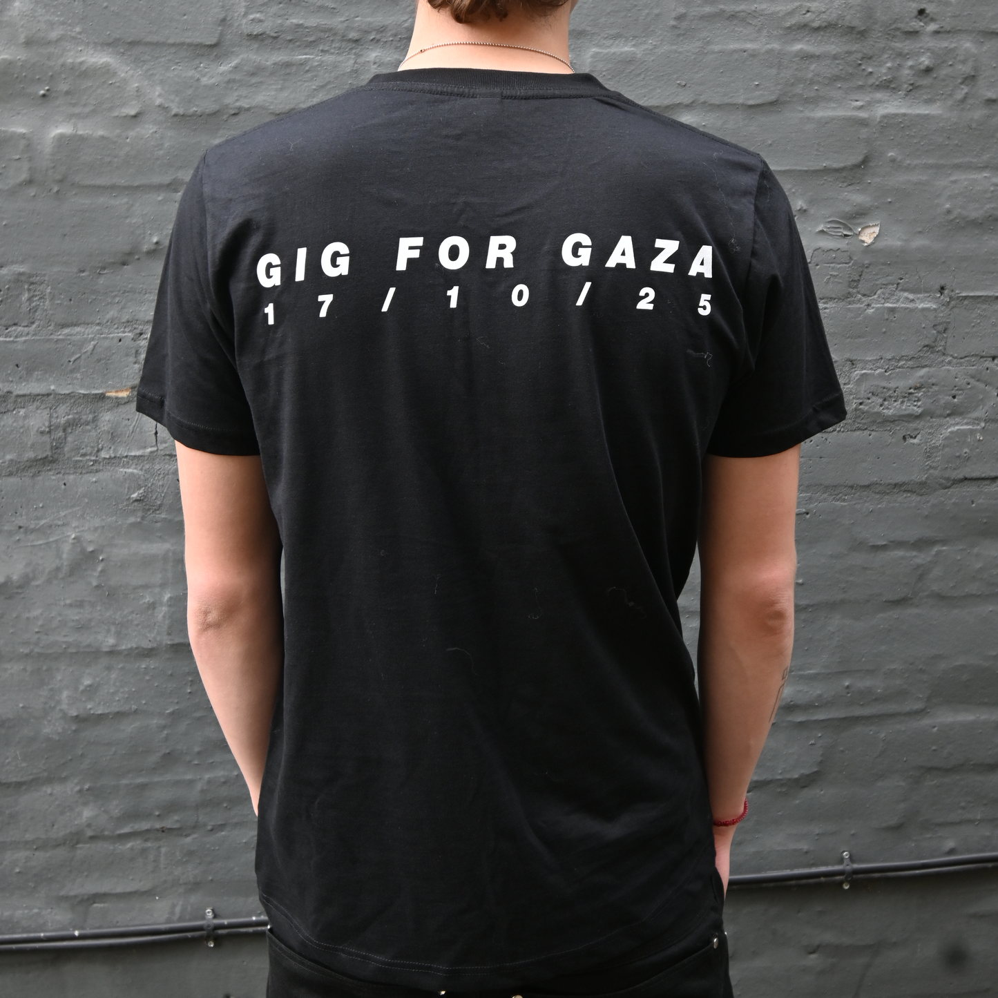Gig for Gaza Black Tee