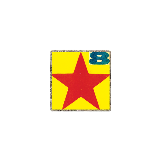 Boxed Star Enamel Badge