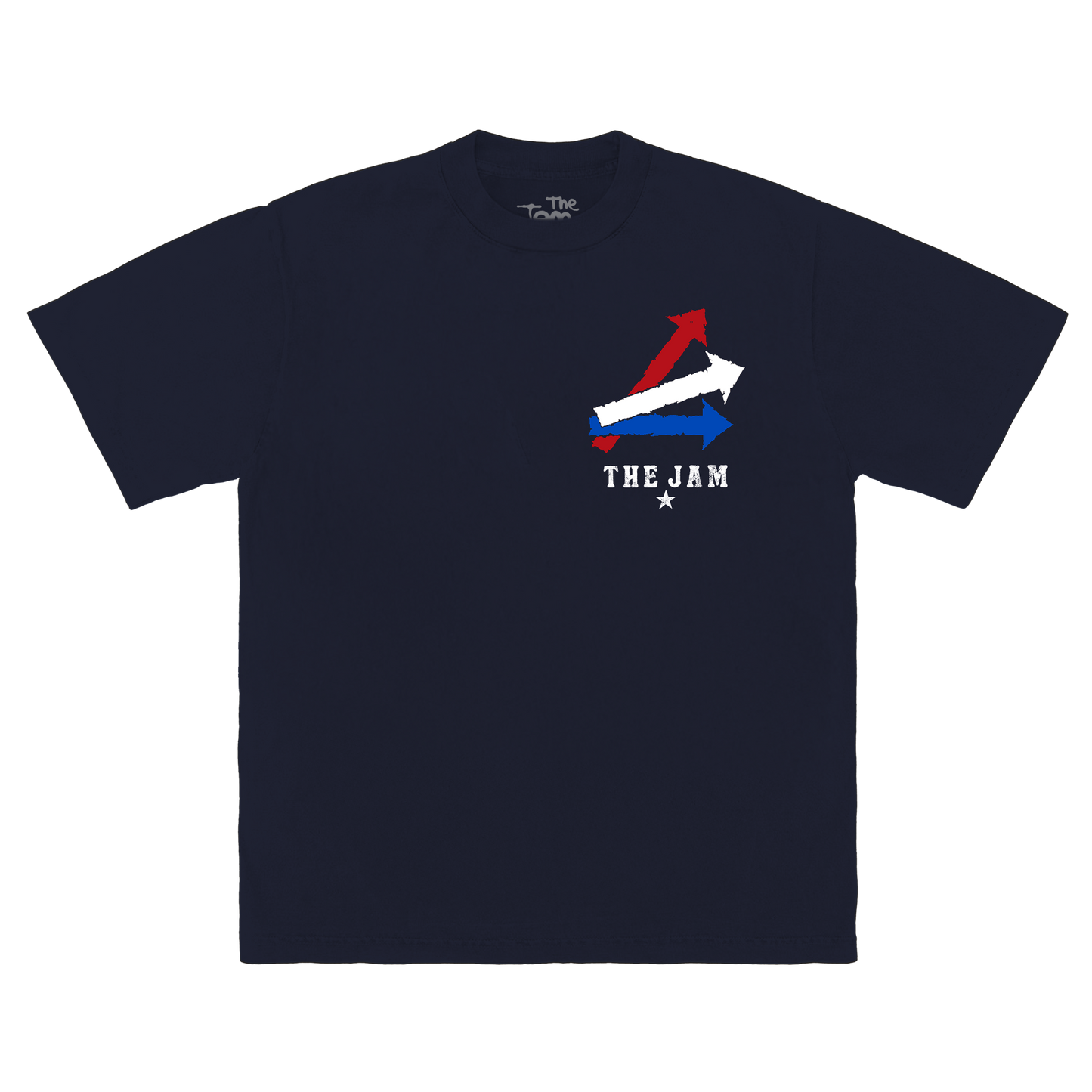 Precious Arrows Stacked Navy Tee
