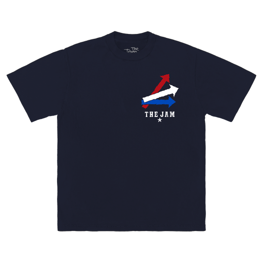 Precious Arrows Stacked Navy Tee