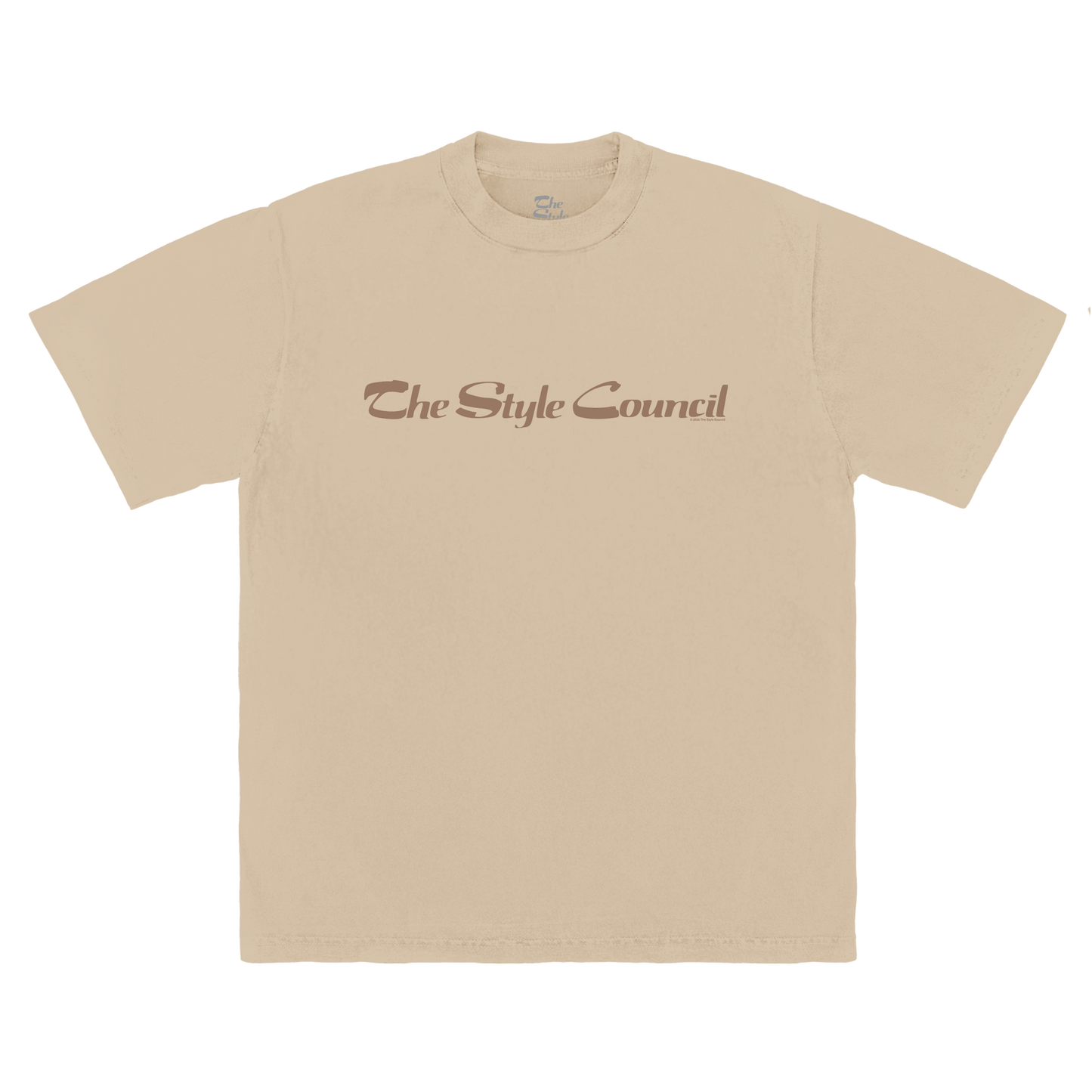 The Style Council Stacked Logo Sand Tee