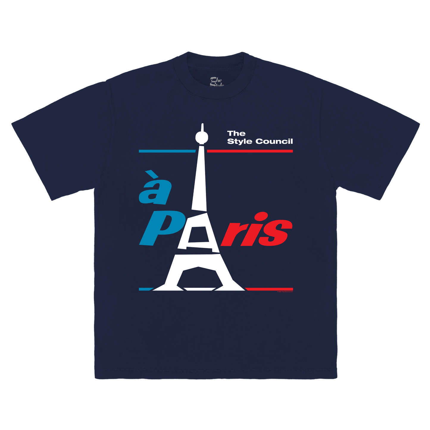 À Paris Navy Tee