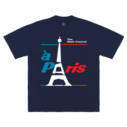 À Paris Navy Tee
