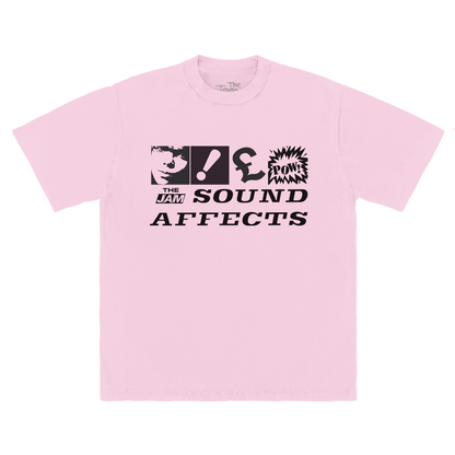 Sound Affects Symbols Pink Tee