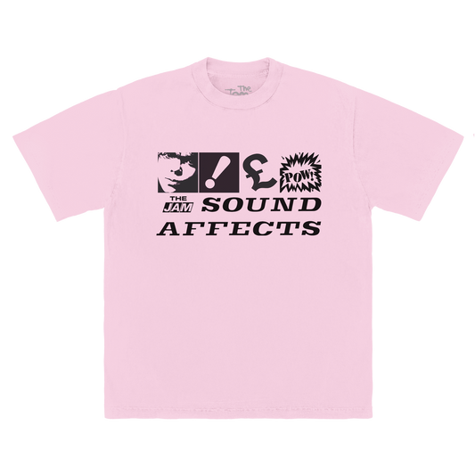 Sound Affects Symbols Pink Tee