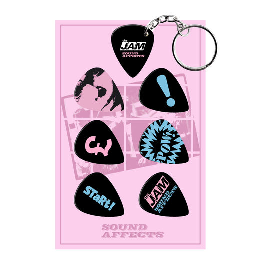 Symbols Plectrum Keyring & Plectrums