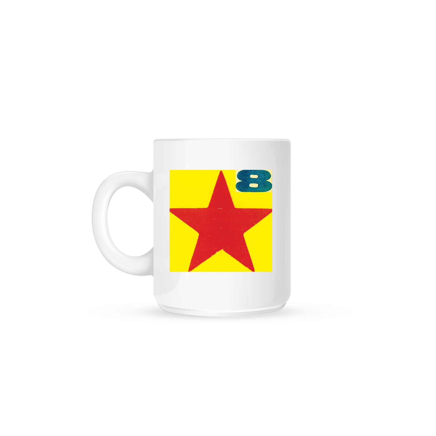 Boxed Star White Mug